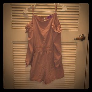 Plumberry long sleeve romper